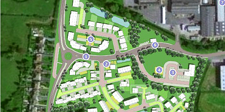 Blythe Park Roundabout Development pic 2017
